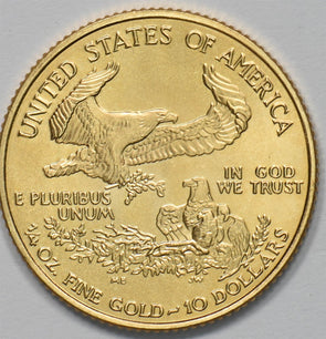 2001 $10 1/4oz Gold Eagle GL0330