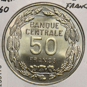 France 1960 50 Francs Cameroon Eland 299179 combine shipping