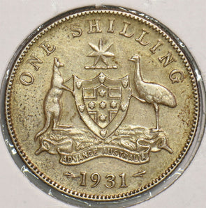 Australia 1931 Shilling 299155 combine shipping