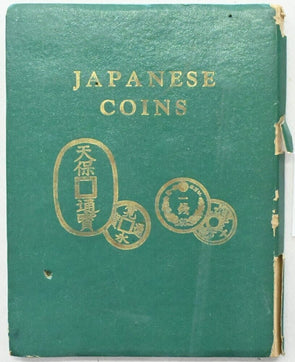 Japan 1683-1933 Old Coin Folder with Coins B2U0216 combine shipping