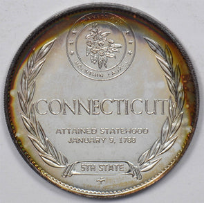 Silver Art Round Hartford Connecticut 14.4 Gram Sterling Silver U0720