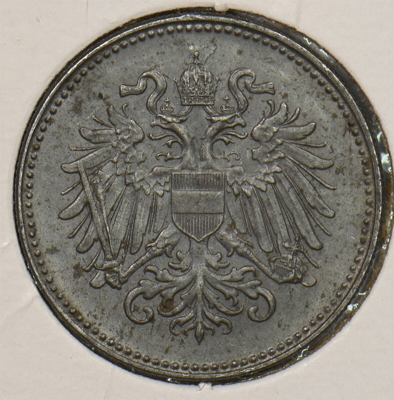 Austria 1918 20 Heller 199725 combine shipping