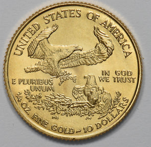 2001 $10 1/4oz Gold Eagle GL0328