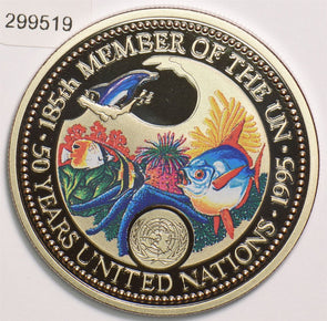 Palau 1995 Dollar Fish, horse 299519 combine shipping