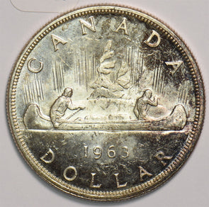 Canada 1963 Dollar 299283 combine shipping