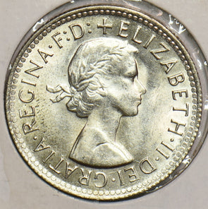 Australia 1963 Shilling Merino ram 299157 combine shipping