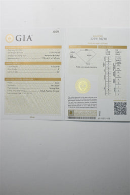 Laser inscripted GIA Loose Natural Diamond TCW 0.52ct E SI2 JG014