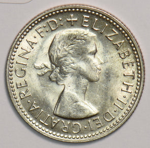 Australia 1963 Shilling Merino ram 299213 combine shipping