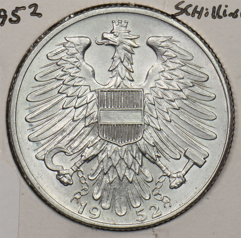 Austria 1952 5 Schilling 199677 combine shipping