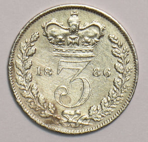 Great Britain 1886 3 Pence/Threepence 299528 combine shipping