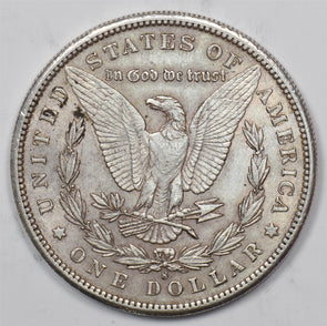 US 1897 -S Better Date Silver Morgan Dollar Silver Morgan Dollar AU U0884 combi