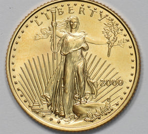 2000 $10 1/4oz Gold Eagle GL0331