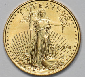 2000 $10 1/4oz Gold Eagle GL0331