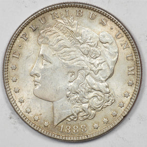 US 1888 Silver Morgan Dollar Silver Morgan Dollar UNC+ Some Color U0987 combine