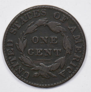 1827 Coronet Head Large Cent Large Cent U0717