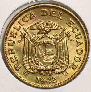 Ecuador 1942 20 Centavos 299220 combine shipping
