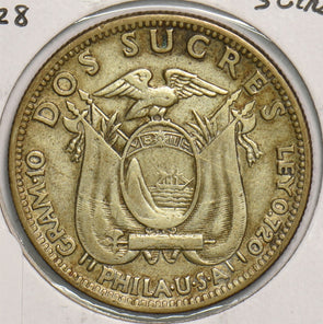 Ecuador 1928 2 Sucres 299226 combine shipping