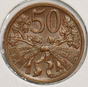 Czechoslovakia 1947 50 Haleru 299177 combine shipping