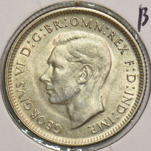 Australia 1943 S Shilling BU Merino ram 299194 combine shipping