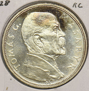 Czechoslovakia 1928 10 Korun 299176 combine shipping