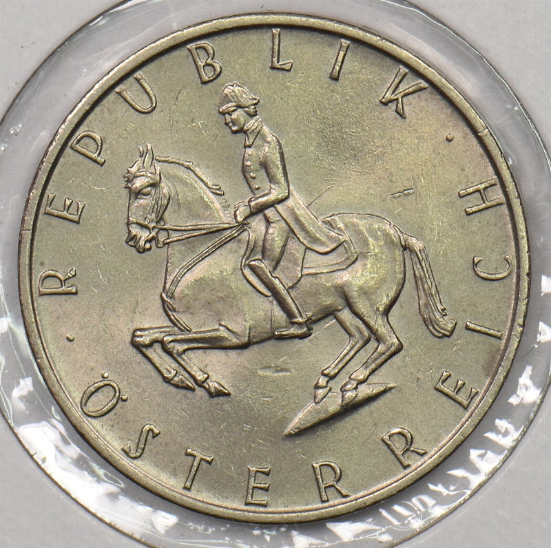 Austria 1969 5 Schilling Horse 199668 combine shipping