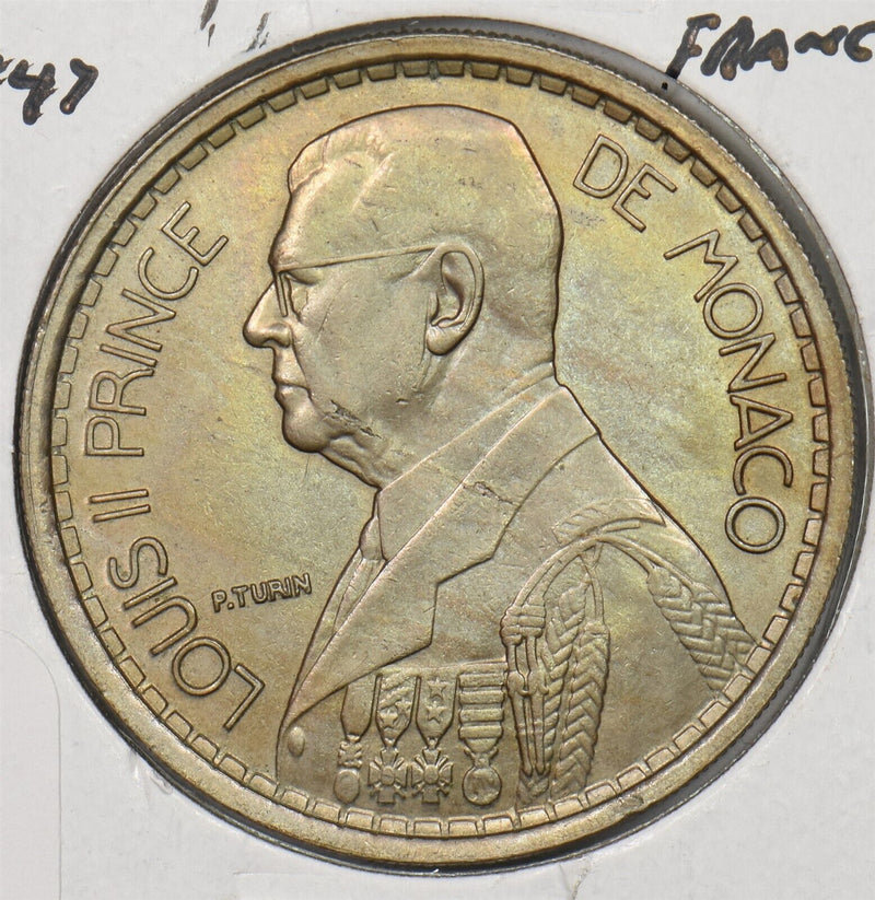 Monaco 1947 20 Francs 199648 combine shipping