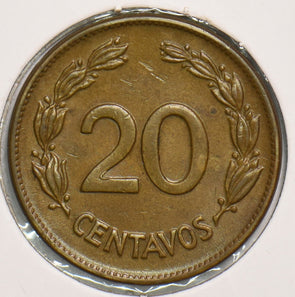 Ecuador 1942 20 Centavos 299225 combine shipping