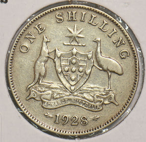 Australia 1928 Shilling 299229 combine shipping