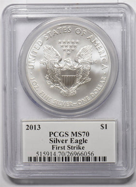 2013 Silver Eagle First Strike12th chief engraver of the US Mint John M Mercanti