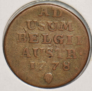 Belgium 1778 Liard Austrian Netherlands 299186 combine shipping