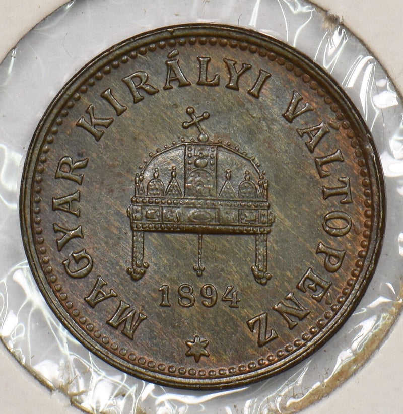Hungary 1894 KB Krajczar 199794 combine shipping