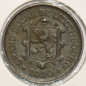 Luxembourg 1920 25 Centimes 299158 combine shipping