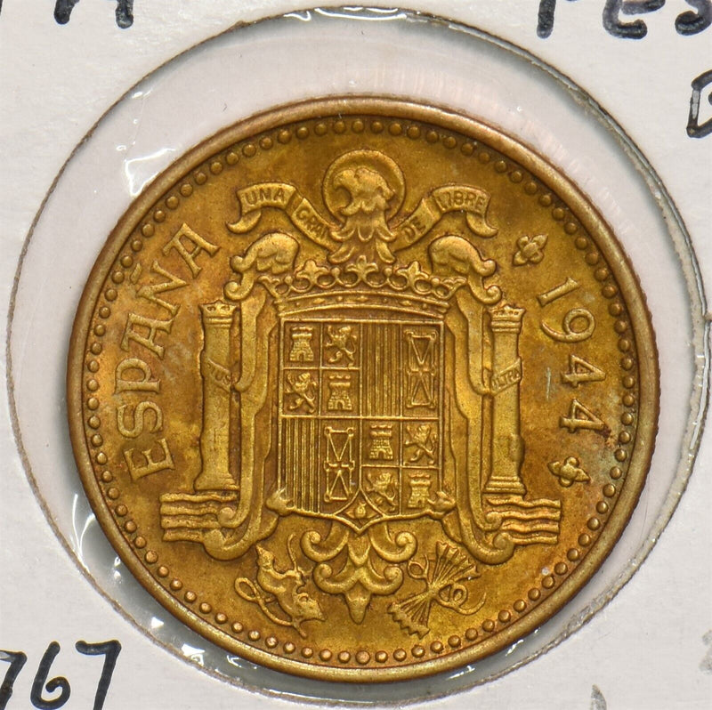 Spain 1944 Peseta 491596 combine shipping