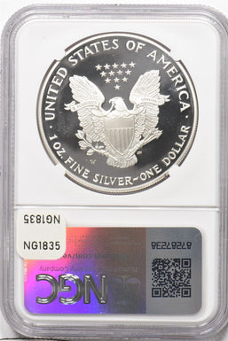 1995-W Silver Eagle from Anniversary Set NGC PROOF 69 ULTRA CAMEO NG1835