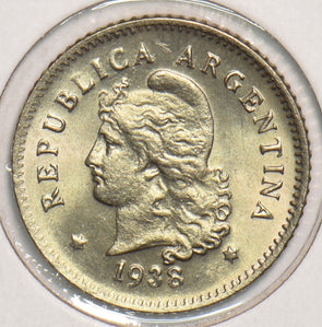 Argentina 1938 10 Centavos 299218 combine shipping