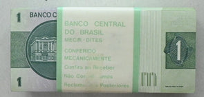 Brazil 1980 Cruzeiro GEM CU Lot of 500 Bank Note PK#191A B2U0224 combine shippin