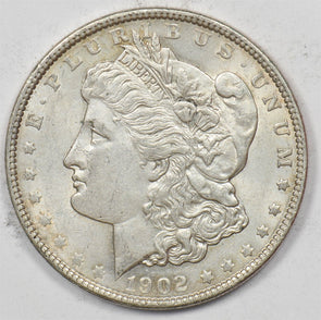 US 1902 Silver Morgan Dollar Silver Morgan Dollar BU U0986 combine shipping