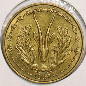 West African States 1957 10 Francs Togo Gazelle 199455 combine shipping