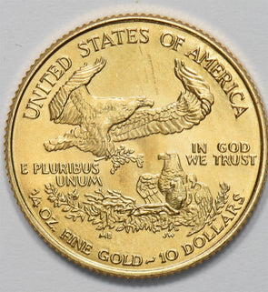 2001 $10 1/4oz Gold Eagle GL0327