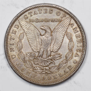US 1897 -S Better Date Silver Peace Dollar Deep Colar Tone-OBV Silver Peace Dol