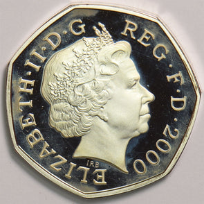 Great Britain 2000 50 Pence 199497 combine shipping