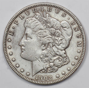 US 1902 Better Date Silver Morgan Dollar Silver Morgan Dollar AU U0876 combine