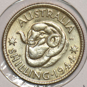 Australia 1944 Shilling Merino ram 299236 combine shipping