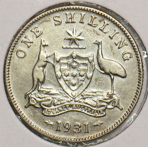 Australia 1931 Shilling 299154 combine shipping