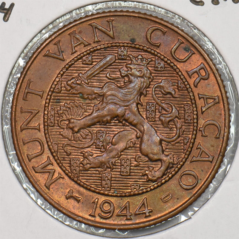 Curacao 1944 2 1/2 Cents 199629 combine shipping