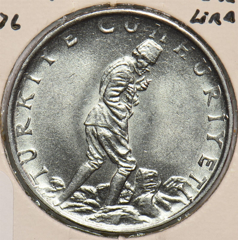 Turkey 1976 2 1/2 Lira 299238 combine shipping