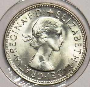Australia 1963 Shilling Merino ram 299147 combine shipping