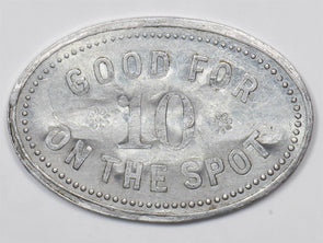 US 0 Medals_Tokens The Spot "Good For 10 Cents" with ANA U0867