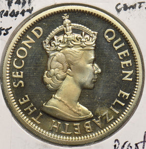 British Caribbean Territories 1955 50 Cents Proof 299201 combine shipping