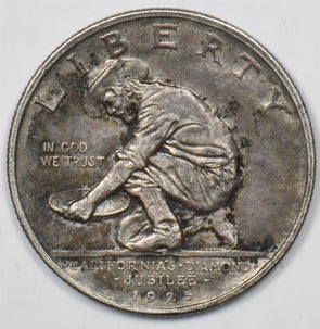 US 1925 Half Dollar Commemorative Silver California Diamond Juilee U0872 combin